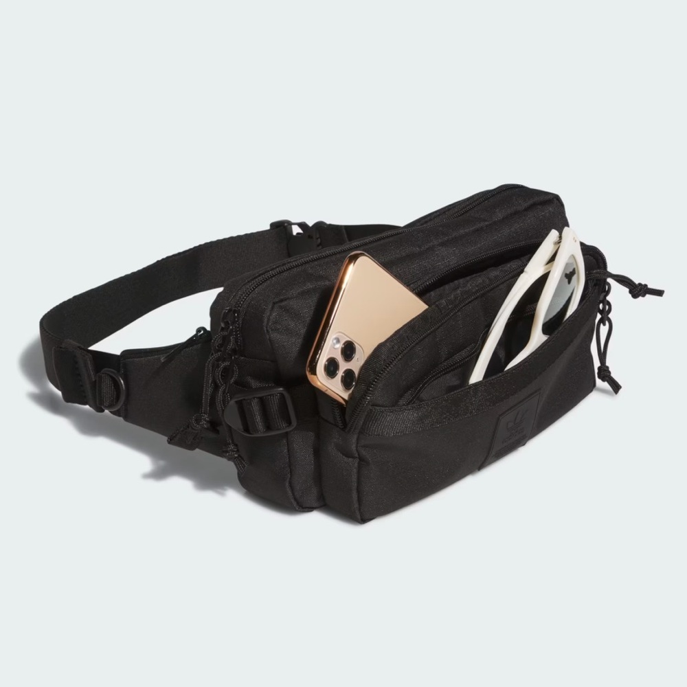 NWT ADIDAS Rectangle 2.0 Crossbody Bag Black